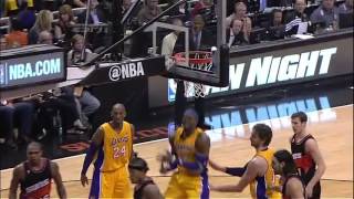 Dwight Howard INJURY  Lakers vs Suns  Jan 30 2013 [upl. by Yttisahc]