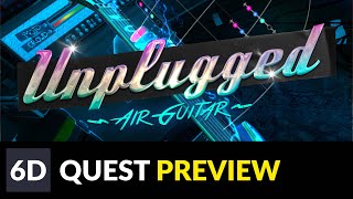 Unplugged  VR Air Guitar  Oculus Quest Preview [upl. by Rehsa844]