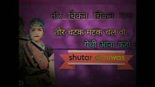 new cg dj song chatak matak chal vo  shutar dj niwas dj mixing song [upl. by Enimzaj]