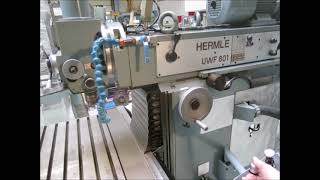 HERMLE UWF 801 Tool milling machine  universal [upl. by Ahsinra]