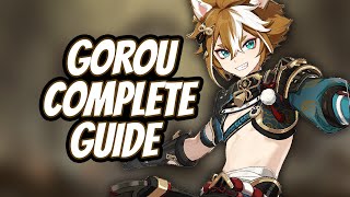 Gorou Support amp Sub DPS Build amp Guide  Genshin Impact [upl. by Tatia]