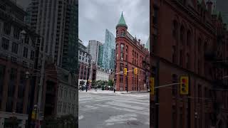 The Gooderham Building  the Flatiron Building is an historic office building in TorontoONCanada [upl. by Zindman]