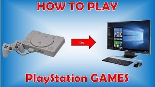 How to Play PlayStation PS1PSX Games on PC [upl. by Althee]