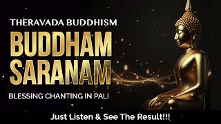 Buddham Saranam Gacchami  Theravada Buddhist Chanting in Pali [upl. by Arabelle367]