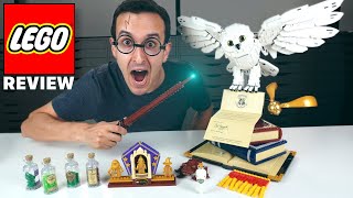 LEGO Hogwarts Icons Review [upl. by Aleekat]