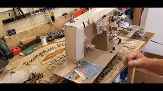 Nelco Sewing Machine Final Test and Tutorial [upl. by Stannfield933]