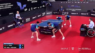 LiTang vs FasoTrevisan  U15 BD Final  WTT Youth Star Contender Skopje 2024 [upl. by Enimsay]