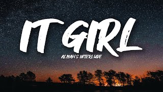 Aliyah’s Interlude  IT GIRL Lyrics [upl. by Neelia]