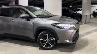 Corolla Cross 2021 hybrid Bronze Metallic [upl. by Enelec]