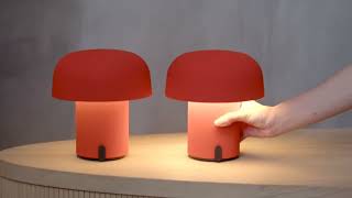 Kooduu Portable Table Lamps Fokus Sensa and Loome with charging dock and stepless dimmer [upl. by Kristina]