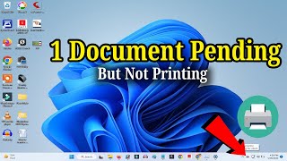 1 Document Pending But Not Printing  1 Document Pending For User [upl. by Ezri]