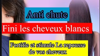 Recette 3 en 1  coloration naturelle lutte contre les cheveux blancs et stimule la repousse [upl. by Washburn689]