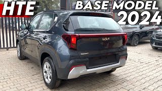 NEW KIA SONET FACELIFT HTE BASE MODEL 2024  NEW KIA SONET HTE 2024  SONET HTE  SONET BASE MODEL [upl. by Aerdnwahs]