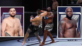 Tai tuivasa vs Derrick Lewis  UFC mobile 2 Full fight [upl. by Aceissej]