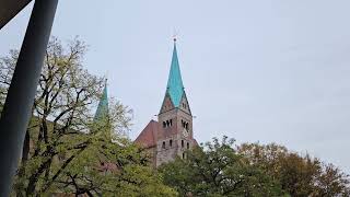 Augsburg A Altstadt Dom Mariä Heimsuchung  Sonntageinläuten Glocken 64 und 2 [upl. by Milas496]