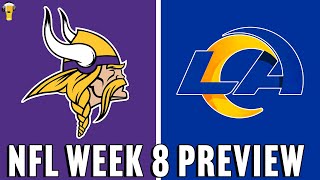 Minnesota Vikings vs Los Angeles Rams Prediction  NFL Week 8 Picks  102424 [upl. by Mathis189]