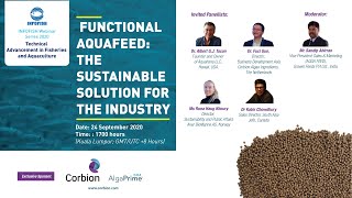 Functional aquafeed the sustainable solution for the industry [upl. by Schulein]