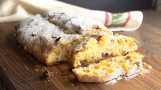 How to make a cake  Classic Stollen Recipe [upl. by Ihsakat259]