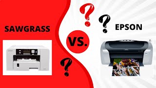 Best Sublimation Printer Epson VS Sawgrass [upl. by Cornelia]