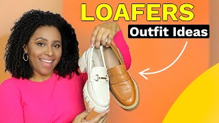 What to Wear with Loafers Womens  Loafers Outfit Ideas [upl. by Fulbert286]