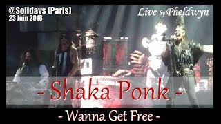 Shaka Ponk  Wanna Get Free  Solidays 23 Juin 2018 [upl. by Seagraves646]