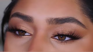 BRONZEY  Natural Bronze Eye Makeup Tutorial [upl. by Buine]