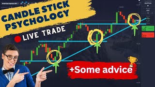 How to trade perfectly with candlestick psychology Binary option easy for beginners [upl. by Linson]