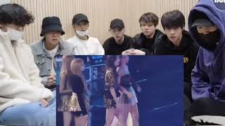 BTS Reaction to BLACKPINK LISA SAD 😢 MOMENTS [upl. by Lednyc634]