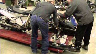 750hp snowmobile start up 2 [upl. by Idas183]