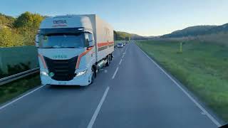 Mercedes Actros 1851 Fahrt Waldshut nach Pforzheim  Lauchringen bis Stühlingen [upl. by Anih]