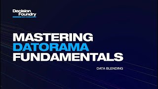 Mastering Datorama Episode 2 Data Blending [upl. by Laamak]