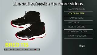 NBA 2K25 Next Gen Shoe Creator Air Jordan 11 quotbredquot [upl. by Ebarta]