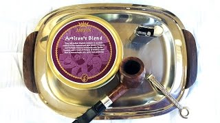 Pipe Tobacco Review Ashton quotArtisans Blendquot [upl. by Nrobyalc]