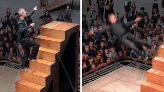 Yoann Bourgeois Captivates Audience with Powerful Performance About Life  Original Video [upl. by Hekking]