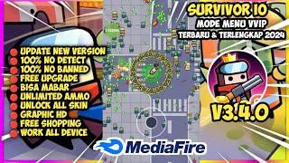 UPDATE‼️ Survivor Io Apk Mod Menu V341 Terbaru 2024  UNLIMITED MONEY amp UNLIMITED AMMO [upl. by Witte68]