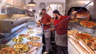 Centinaia di Favolose Pizze Sfornate Senza Sosta Pizzeria “Sarchiapone” Torino Italia [upl. by Dearborn]