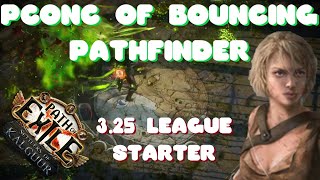 Poisonous Concoction of Bouncing 325 League Starter Path of Exile [upl. by Wills]