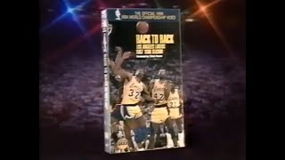 LA Lakers Championship Video Yearbook Commercial 1988 [upl. by Aiciruam325]