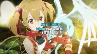 Sword Art Online  Crossing Field Karaoke [upl. by Redmond]