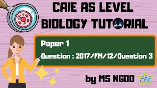 BIO Eyepiece Graticule  Paper 1  2017FM12Question 3 [upl. by Hamitaf]