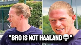 De Bruyne’s New Hair is Diabolical🤦‍♂️ [upl. by Haiacim]