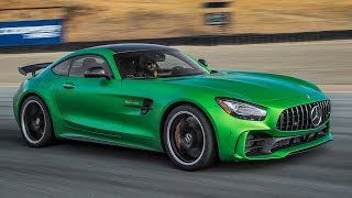 2018 MercedesAMG GT R Hot Lap  2017 Best Drivers Car Contender [upl. by Kenton]