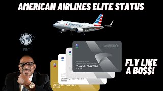 American Airlines Elite Status Explained [upl. by Hpeosj]