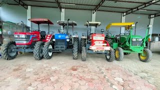 tractors power test Swaraj John Deere Mahindra Arjun Novo New Hollande [upl. by Ettenyar637]