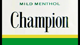 CHAMPION CIGARETTES Jingle The Brand of Champions  RETRO GAME [upl. by Idnew]