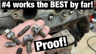 How To Remove A Broken Bolt 6 DIFFERENT WAYS  LS Exhaust Manifold [upl. by Victor385]