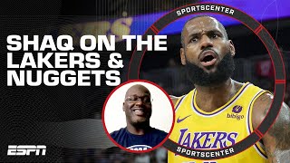 Shaq The Lakers know the Nuggets are the team to beat  SportsCenter [upl. by Ehrenberg]