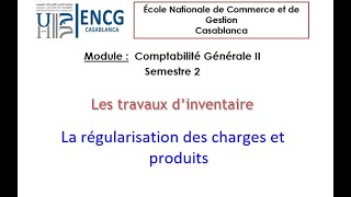 Comment régulariser les charges et les produits à la fin de chaque exercice [upl. by Jenness152]