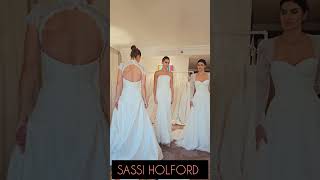 Sassi Holford London Bridal britishbrides lacebridalgown sassiholford nybfw nyc weddinggown [upl. by Aicac]