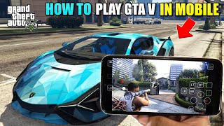 How to Play Gta 5 in Mobile  Gta 5 Mobile Download  Playing GTA 6 For New Map With Techno Gamerz [upl. by Alehcim]